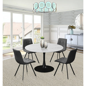 Tulip 48" Dining Table Black