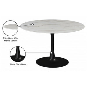 Tulip 48" Dining Table Black