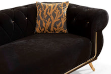 Load image into Gallery viewer, Rosy Velvet Sofa Set