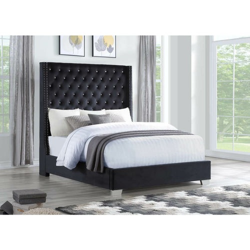 Black Diamond Bed - Unique Furniture