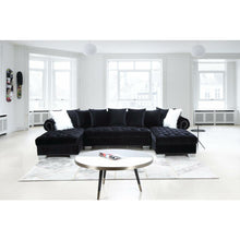 Load image into Gallery viewer, Kim Black Sectional - Unique Furniture
